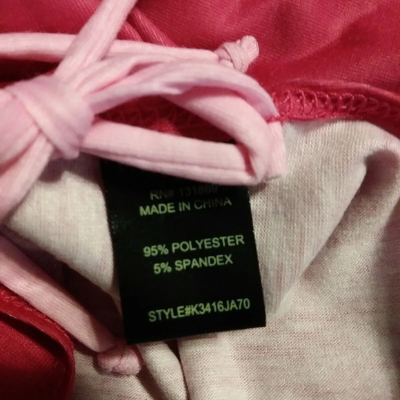 Honey & Sparkle Pink Fade Side Tie Stretch Pocket NWT Tank Top Size Small - Picture 6 of 6